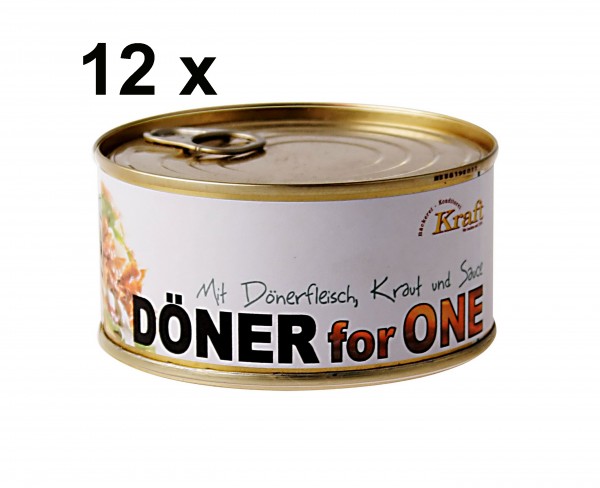 12 Döner in der Dose - Sparangebot